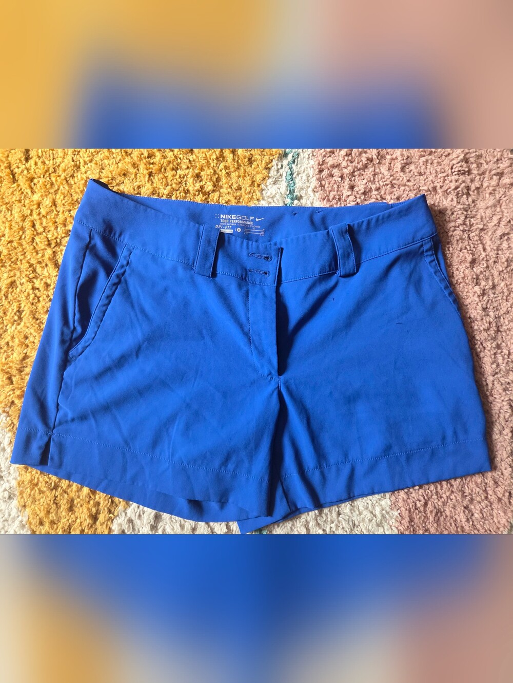 Nike Royal Blue Women's Golf Shorts